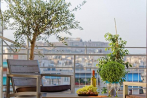 Large terrace with Acropolis of Athens view
